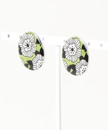 【Beauty bell】レトロ花柄ピアス