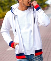 RetoroEngine（レトロエンジン）の「リブラインジップパーカー（パーカー）」