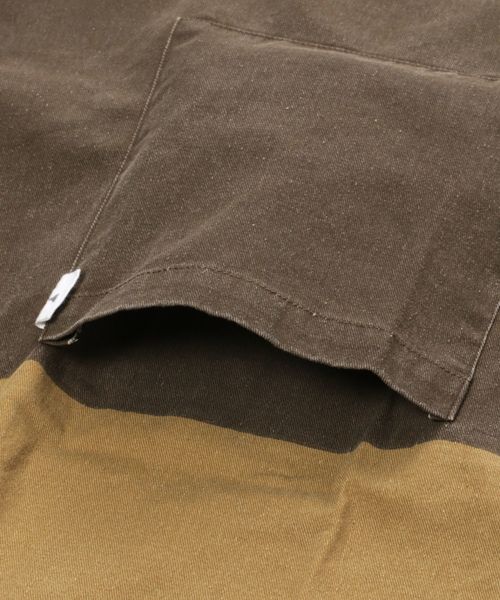 niko and...（ニコアンド）の「オリジナルカラーブロックエプロン（エプロン・レディース・カーキ/ベージュ・0）」の9枚目の写真