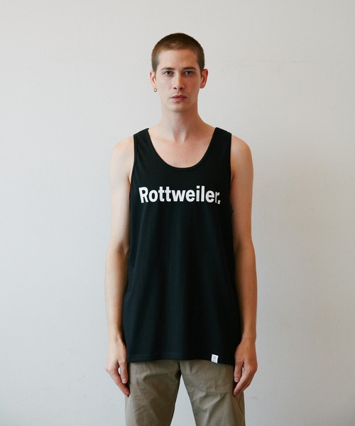 ROTTWEILER(ロットワイラー)の「R・W Tank(Tシャツ/カットソー)」|ブラック