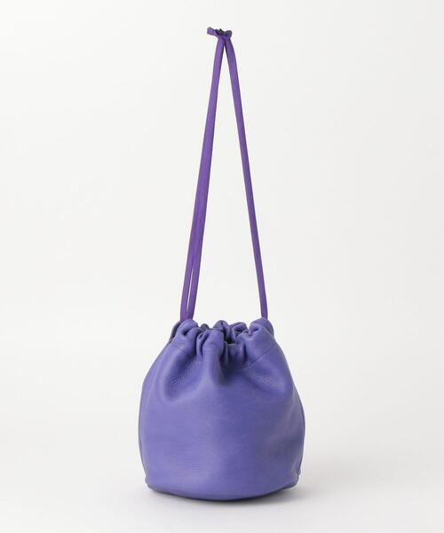 mormyrus(モルミルス)の「<mormyrus>レザードロストショルダーバッグ ◆(ショルダーバッグ・レディース・ブラック/パープル/ナチュラル/ライトグレー/クリーム・FREE)」の13枚目の写真