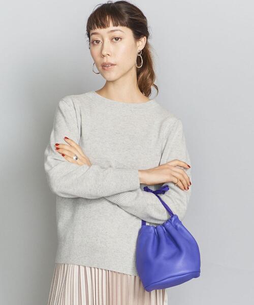 mormyrus(モルミルス)の「<mormyrus>レザードロストショルダーバッグ ◆(ショルダーバッグ・レディース・ブラック/パープル/ナチュラル/ライトグレー/クリーム・FREE)」の14枚目の写真