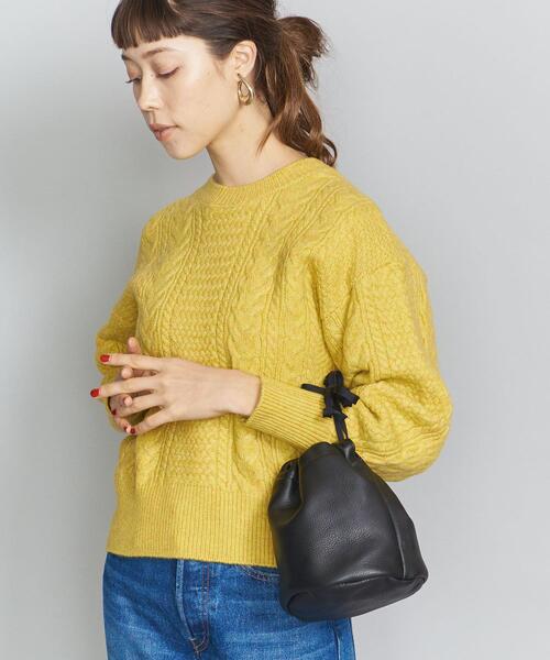 mormyrus(モルミルス)の「<mormyrus>レザードロストショルダーバッグ ◆(ショルダーバッグ・レディース・ブラック/パープル/ナチュラル/ライトグレー/クリーム・FREE)」の16枚目の写真