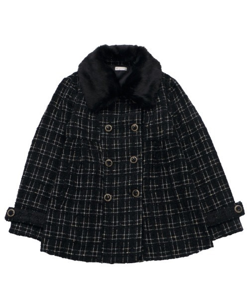 axes femme（アクシーズファム）の「ツイードショートコート