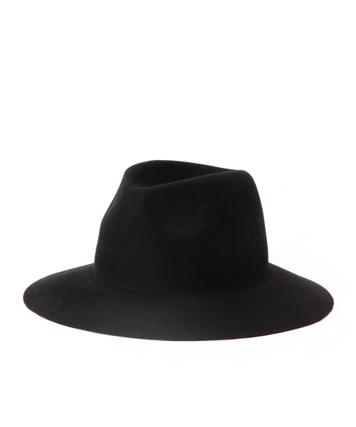 Ray BEAMS（レイビームス）の「Ray BEAMS / フェルトツバヒロ 中折 HAT（ハット・レディース・ブラック/ブラウン/グレー・ONE SIZE）」の16枚目の写真