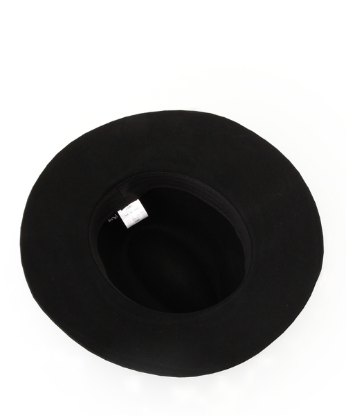 Ray BEAMS（レイビームス）の「Ray BEAMS / フェルトツバヒロ 中折 HAT（ハット・レディース・ブラック/ブラウン/グレー・ONE SIZE）」の9枚目の写真