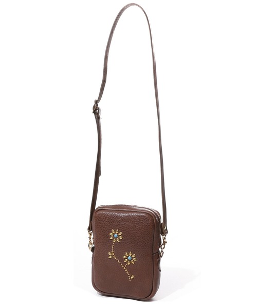 バッグ TMT LEATHER SHOULDER STADS BAG INDIGO LEATHER SHOULDER STADS BAG – TMT OFFICIAL ONLINE STORE