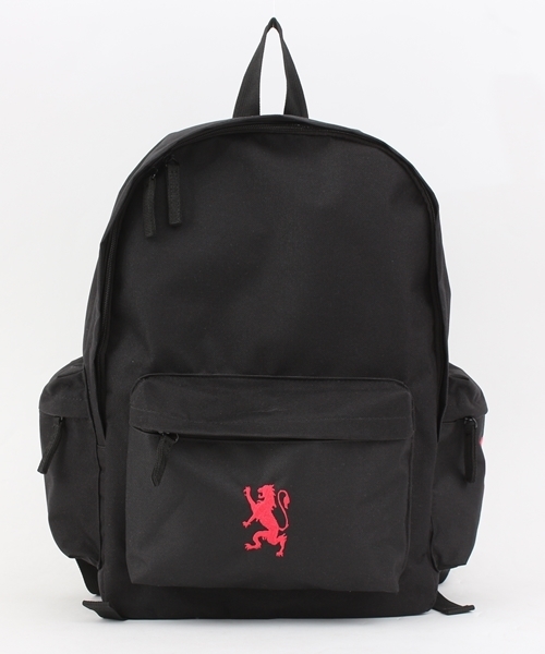 GIORDANO（ジョルダーノ）の「[GIORDANO]ライオン刺繍ナンバリングリュック（バックパック/リュック・メンズ・ブラック/グリーン/ネイビー/ピンク/レッド・FREE）」の2枚目の写真