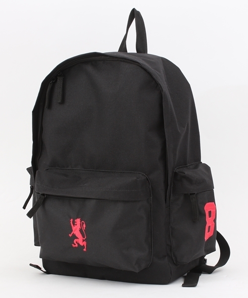 GIORDANO（ジョルダーノ）の「[GIORDANO]ライオン刺繍ナンバリングリュック（バックパック/リュック・メンズ・ブラック/グリーン/ネイビー/ピンク/レッド・FREE）」の13枚目の写真