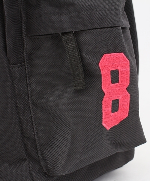 GIORDANO（ジョルダーノ）の「[GIORDANO]ライオン刺繍ナンバリングリュック（バックパック/リュック・メンズ・ブラック/グリーン/ネイビー/ピンク/レッド・FREE）」の8枚目の写真