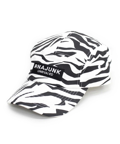 RNA（アールエヌエー）の「E4676 RNA JUNK ジェットCAP（キャップ・レディース・ブラック/レッド/ゼブラ・FREE）」の3枚目の写真