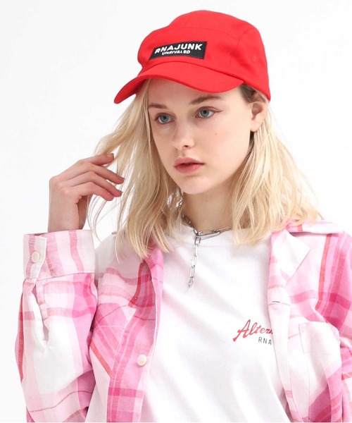 RNA（アールエヌエー）の「E4676 RNA JUNK ジェットCAP（キャップ・レディース・ブラック/レッド/ゼブラ・FREE）」の7枚目の写真