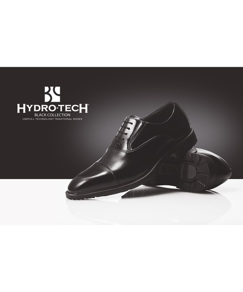 【セール】【HYDRO TECH BLACK COLLECTION】 防水防滑ビジネスシューズ（ドレスシューズ）｜HYDRO-TECH（ハイドロテック）