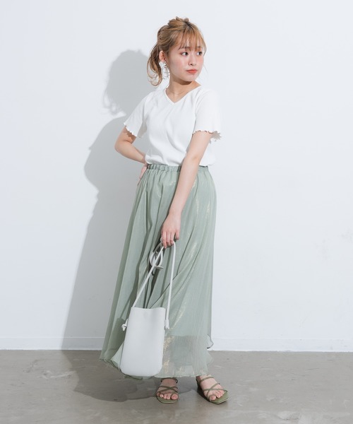 VANNIE U（ヴァニーユー）の「バックリボンカットソー（Tシャツ/カットソー・レディース・ブラック/ホワイト/ベージュ・FREE）」の22枚目の写真