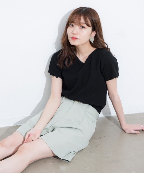 VANNIE U（ヴァニーユー）の「バックリボンカットソー（Tシャツ/カットソー・レディース・ブラック/ホワイト/ベージュ・FREE）」の20枚目の写真