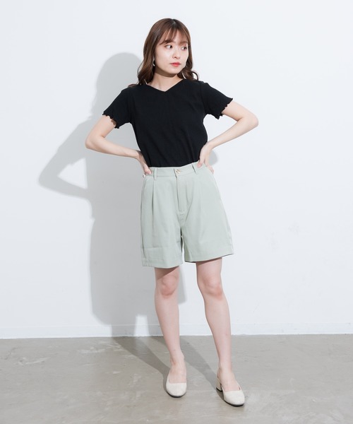 VANNIE U（ヴァニーユー）の「バックリボンカットソー（Tシャツ/カットソー・レディース・ブラック/ホワイト/ベージュ・FREE）」の8枚目の写真