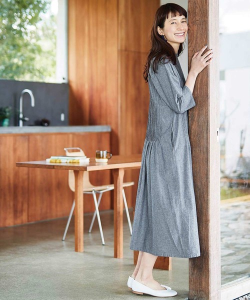 【✨美品✨完売品】サニークラウズ　渾身のタックワンピース　希少3L（2XL） Sunny clouds（サニークラウズ）の「サニークラウズ 渾身の