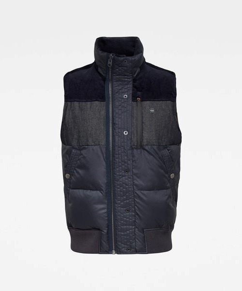 G-STAR RAW ダウンベスト　現行 ジースター ロウ G-STAR RAW ベスト アウター メンズ G