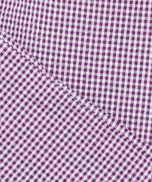 サッカーギンガムチェック シャツ ボタンダウン