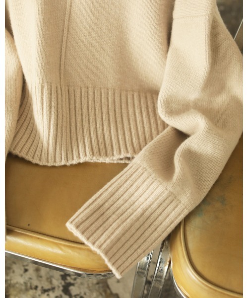 【美品】TODAYFUL ヘビータートルニット ¥18,700 ベージュ TODAYFUL（トゥデイフル）の「TODAYFUL(トゥデイフル) 