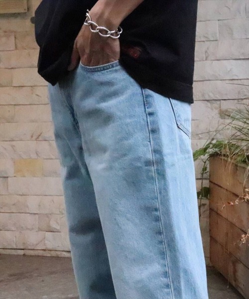 Levi's（リーバイス）の「Levi's/リーバイス/STAY LOOSE DENIM CROPANTS（デニムパンツ・メンズ・インディゴブルー・30/32）」の4枚目の写真