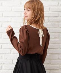 INGNI | BACKリボンパワショル／トップス(Tシャツ/カットソー)