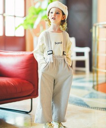 コーデュロイワイドパンツ