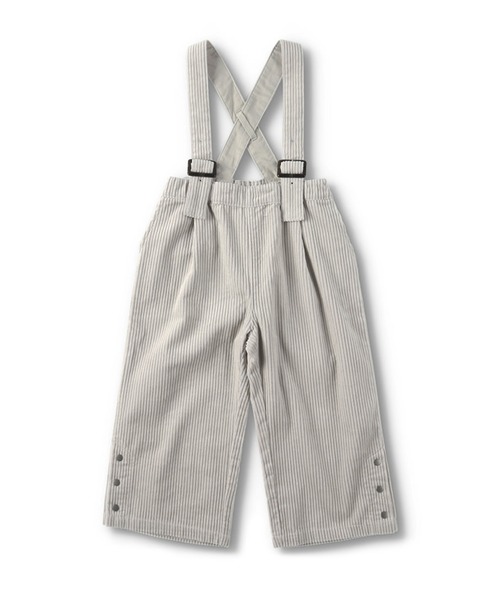 BRANSHES（ブランシェス）の「コーデュロイワイドパンツ（サロペット/オーバーオール・キッズ・ライトグレー/ピンク・90cm/110cm/100cm/120cm/130cm/140cm/150cm）」の10枚目の写真