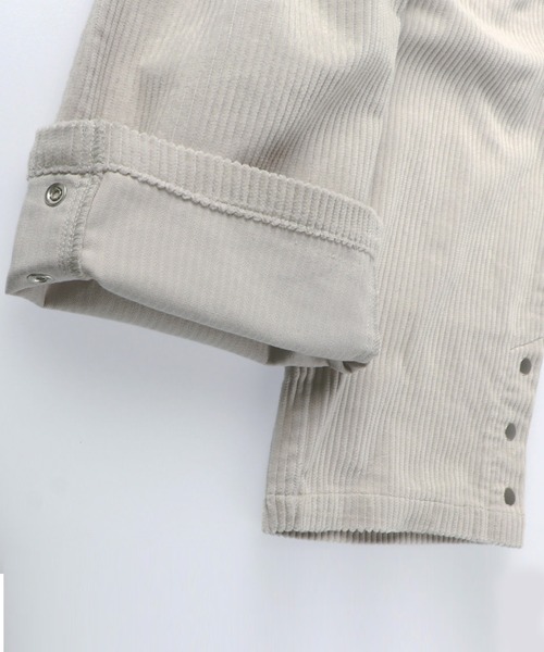 BRANSHES（ブランシェス）の「コーデュロイワイドパンツ（サロペット/オーバーオール・キッズ・ライトグレー/ピンク・90cm/110cm/100cm/120cm/130cm/140cm/150cm）」の15枚目の写真