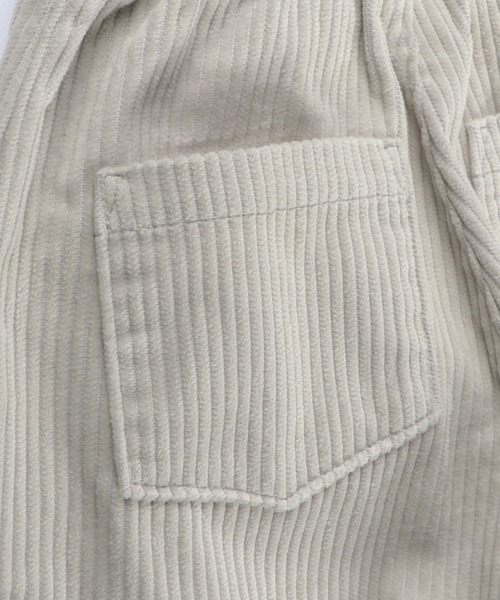 BRANSHES（ブランシェス）の「コーデュロイワイドパンツ（サロペット/オーバーオール・キッズ・ライトグレー/ピンク・90cm/110cm/100cm/120cm/130cm/140cm/150cm）」の16枚目の写真