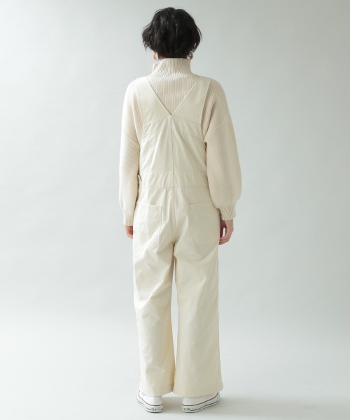 RAGEBLUE(レイジブルー)の「チノオーバーオール2/918094(サロペット/オーバーオール・レディース・ブラック/オフホワイト/キャメル・FREE)」の8枚目の写真