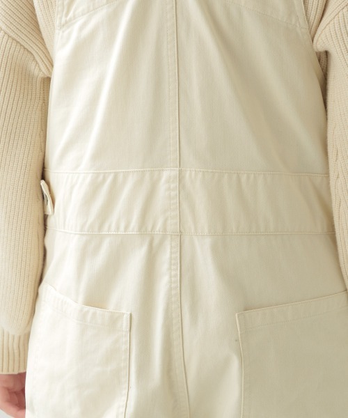 RAGEBLUE(レイジブルー)の「チノオーバーオール2/918094(サロペット/オーバーオール・レディース・ブラック/オフホワイト/キャメル・FREE)」の10枚目の写真