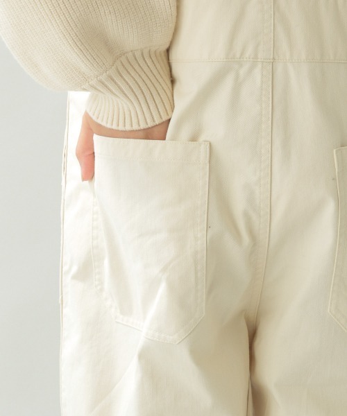 RAGEBLUE(レイジブルー)の「チノオーバーオール2/918094(サロペット/オーバーオール・レディース・ブラック/オフホワイト/キャメル・FREE)」の11枚目の写真