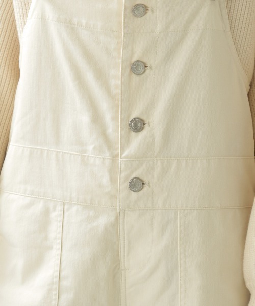 RAGEBLUE(レイジブルー)の「チノオーバーオール2/918094(サロペット/オーバーオール・レディース・ブラック/オフホワイト/キャメル・FREE)」の14枚目の写真