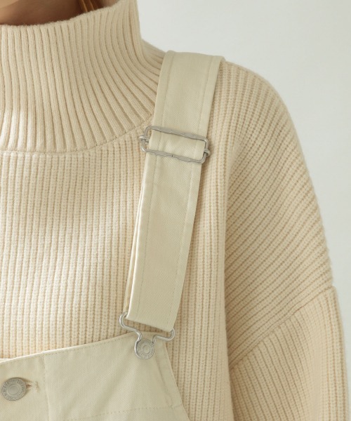 RAGEBLUE(レイジブルー)の「チノオーバーオール2/918094(サロペット/オーバーオール・レディース・ブラック/オフホワイト/キャメル・FREE)」の15枚目の写真