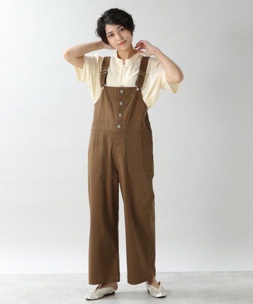 RAGEBLUE(レイジブルー)の「チノオーバーオール2/918094(サロペット/オーバーオール・レディース・ブラック/オフホワイト/キャメル・FREE)」の22枚目の写真