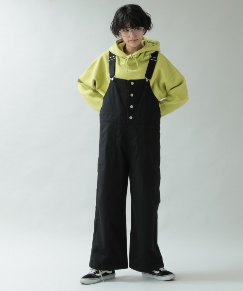 RAGEBLUE(レイジブルー)の「チノオーバーオール2/918094(サロペット/オーバーオール・レディース・ブラック/オフホワイト/キャメル・FREE)」の21枚目の写真