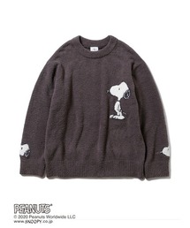 gelato pique（ジェラートピケ）の「【PEANUTS】HOMME ジャガードプルオーバー（ルームウェア/パジャマ）」