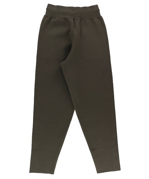 ALEXIA STAM（アリシアスタン）の「【BLENDA Japan 2020年winter号 掲載】Relax Knit Pants/リラックスニットパンツ（その他パンツ・レディース・ブラウン/ベージュ/モカ・S/M）」の6枚目の写真