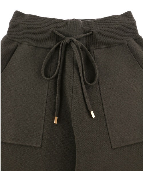 ALEXIA STAM（アリシアスタン）の「【BLENDA Japan 2020年winter号 掲載】Relax Knit Pants/リラックスニットパンツ（その他パンツ・レディース・ブラウン/ベージュ/モカ・S/M）」の14枚目の写真