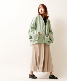 momo様♡ayane♡アヤンパーカー ayane アヤン】両面フリースフーディージップアップパーカー | otwostore