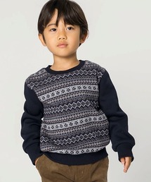 COMME CA ISM | フェアアイルトレーナー(スウェット)