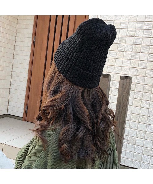 14+（イチヨンプラス）の「リブニット帽（ニットキャップ/ビーニー・レディース・ワインレッド/レッド系その他/ネイビー/ブルー系その他/カーキ/グリーン系その他/ブラック/ブラック系その他/ベージュ/ベージュ系その他・FREE）」の12枚目の写真