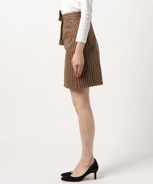 セール W Walk Of Shame ウォーク オブ シェイム ミニストライプスカート スカート Walk Of Shame ウォークオブシェイム のファッション通販 Zozotown