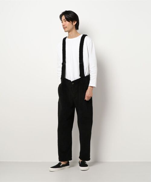 HOUSTON（ヒューストン）の「【UNIVERD72】BOA OVERALLS（その他パンツ・メンズ・ブラック/ベージュ/グレー・LARGE/MEDIUM/X-LARGE）」の2枚目の写真