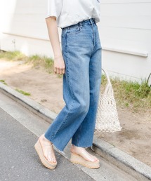 RASVOA | 【WEB限定】デニムストレ－トパンツ(デニムパンツ)