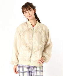 MILK Lalaショートブルゾン MILK（ミルク）の「Lala ショートブルゾン（ブルゾン）」 - WEAR