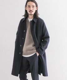 URBAN RESEARCH | ウールメルトンバルカラーコート(ステンカラーコート)