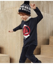 PETIT BATEAU（プチバトー）の「ジャガード編みニットキャップ（キャップ・キッズ）」
