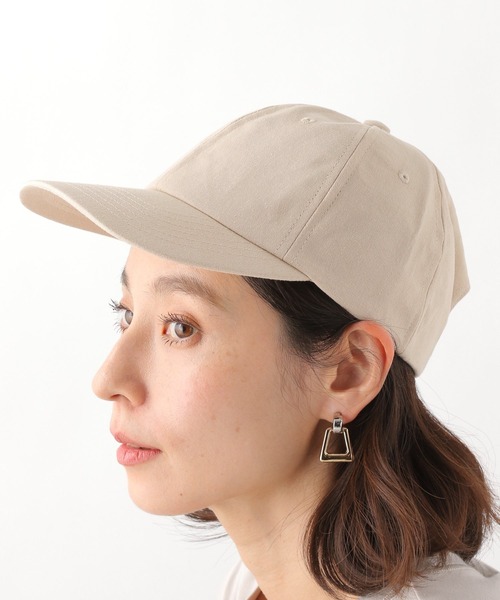LEPSIM(レプシィム)の「ツイル機能CAP 926604(キャップ・レディース・ネイビー/ブラック/ライトベージュ/ライトグレー・ONE SIZE)」の4枚目の写真